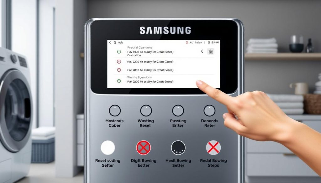 Samsung Washer Error Code Reset Guide Samsung Washer Error Code Reset Guide