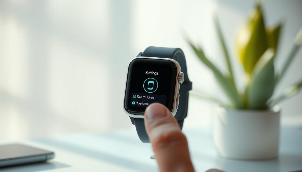 how to disconnect mobile data on smart watch