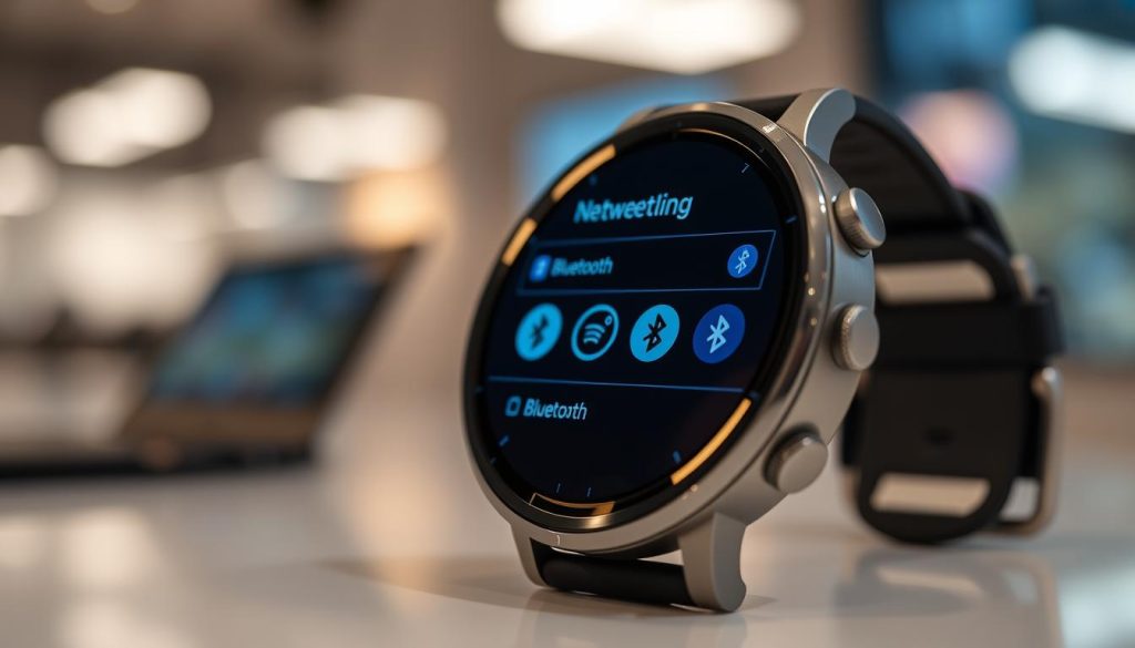 smart watch network settings
